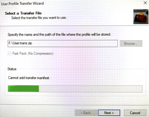 Transwiz Cannot add transfer manifest error Transwiz Cannot add transfer manifest error